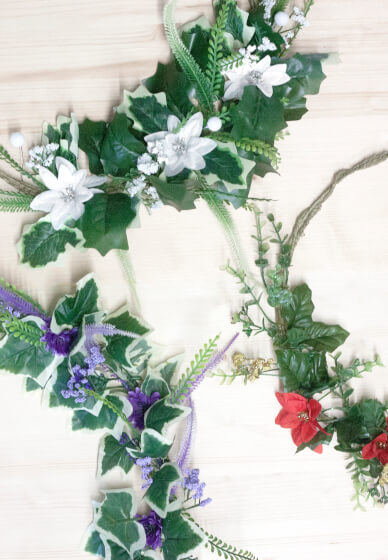 Make a Winter Hoop Wreath at Home