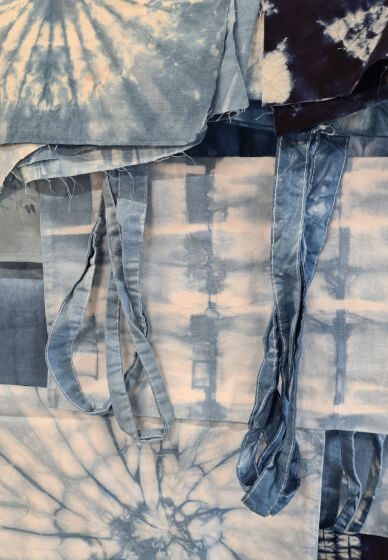 Make an Indigo Dyed Silk Scarf Workshop