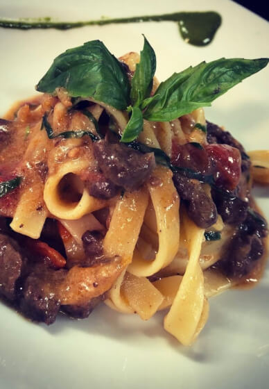 Make Handmade Tagliatelle and Authentic Napoletan Ragù at Home