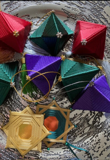 Make Your Own Ribbon Wrapped Decorations Workshop