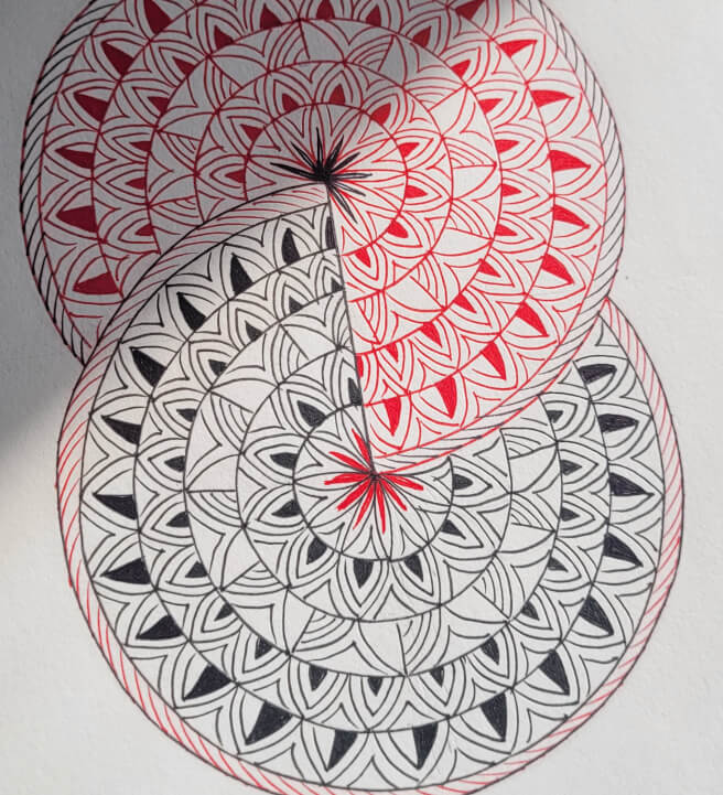 Mandala Art Journaling at Home – a Mindful Creative Practice