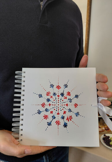 Mandala Journal Cover Creation Workshop