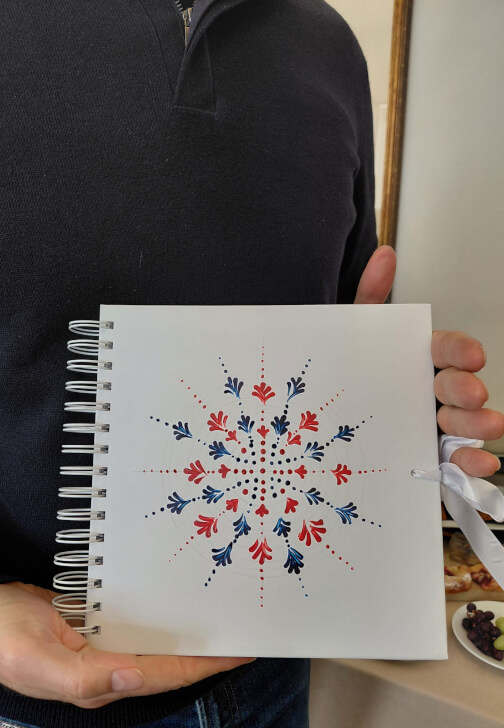 Mandala Journal Cover Creation Workshop