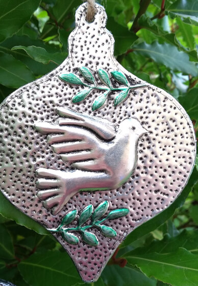 Metal Embossed Christmas Tree Ornament Workshop