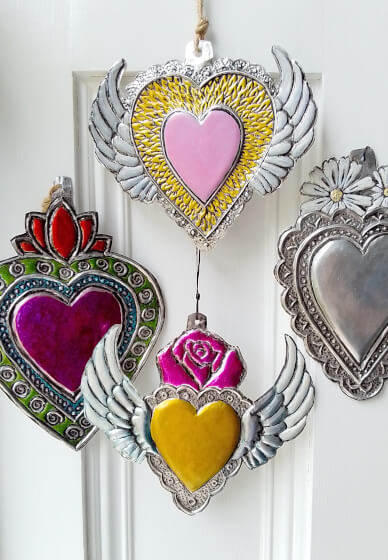 Metal Embossed Heart Decoration Workshop