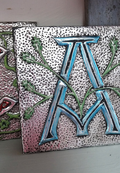 Metal Embossed Monogram Workshop