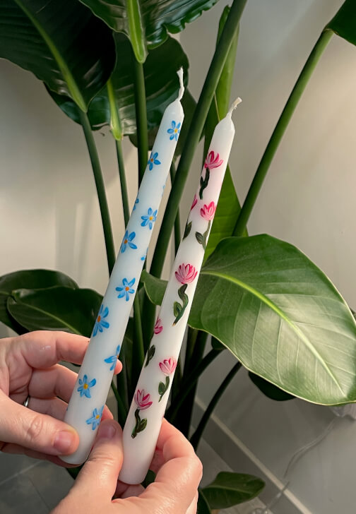 Mindful Candle Painting Workshop
