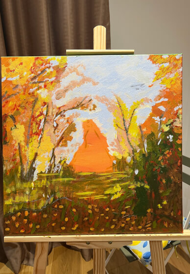 Mindful Painting Class