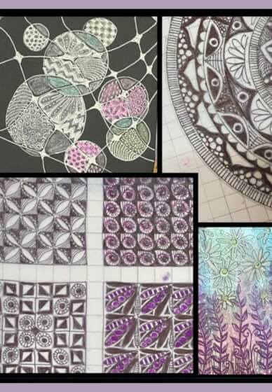 Mindful Patterning and Mandala Doodling Class