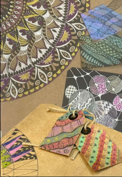 Mindful Patterning and Mandala Doodling Class