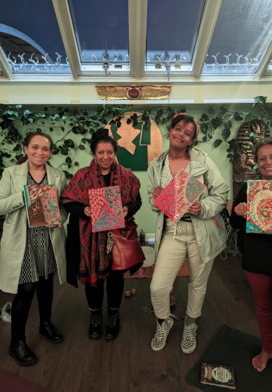 Mindful Sip & Paint Experience with Cacao Ceremony