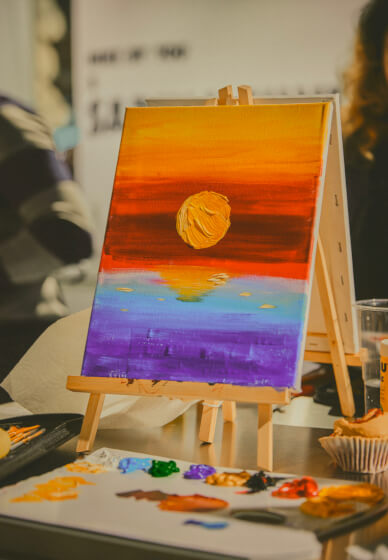 Mindful Sip and Paint Workshop