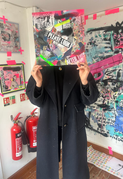 Mixed-Media Album Cover Collage Art Workshop