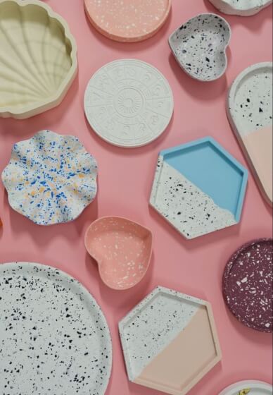 Mobile Terrazzo Eco-resin Workshop for Groups