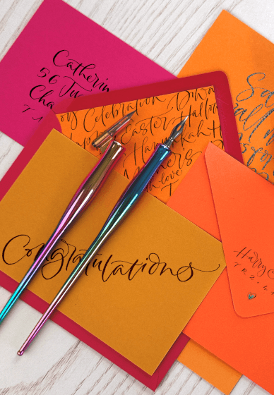 Modern Calligraphy Course - 5 Weeks