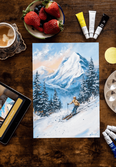 Mont Blanc Painting Craft Kit