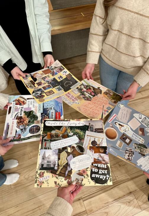 Moodboards and Matcha Workshop
