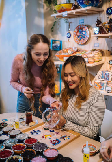 Mosaic Lamp Workshop