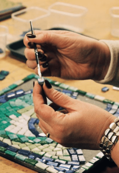 Mosaic Making Class: Mosaic Tiles