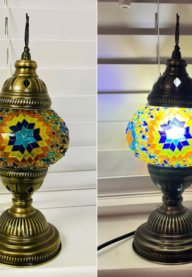 Mosaic Turkish Lamp Workshop