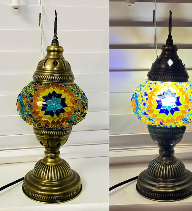 Mosaic Turkish Lamp Workshop