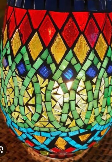 Mosaics on a Jar Workshop