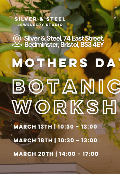 Mothers Day Botanical Pendant Workshop