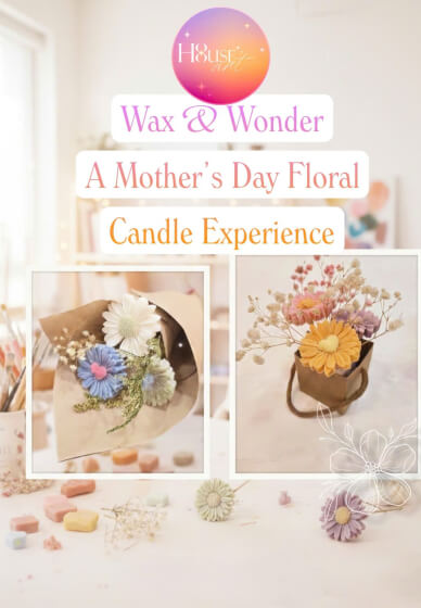 Mother's Day Floral Candle Making Class