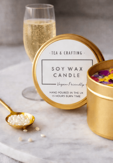 Mother's Day Special Vegan Candle Making Class with Prosecco