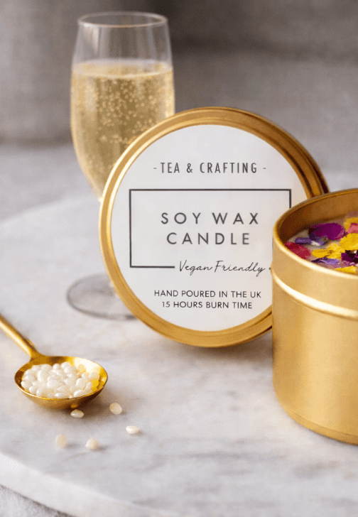 Mother's Day Special Vegan Candle Making Class with Prosecco