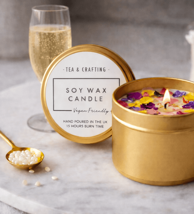 Mother's Day Special Vegan Candle Making Class with Prosecco