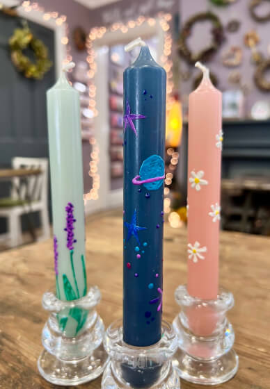 Mother's Day Weekend - Candle Painting with Cream Tea