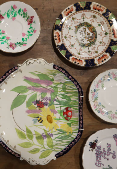 Mother's Day Weekend - Plate Painting Experience