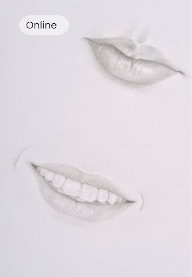 Mouth Sketching Portrait Class