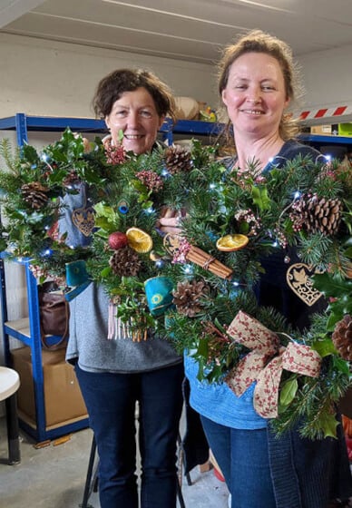 Natural Christmas Wreath Workshop