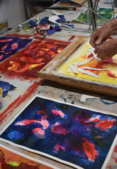 Nature Inspired Abstract Painting Class