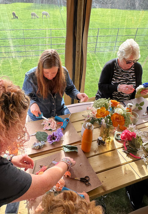 Nature Inspired Creative Retreat Day in a Tipi