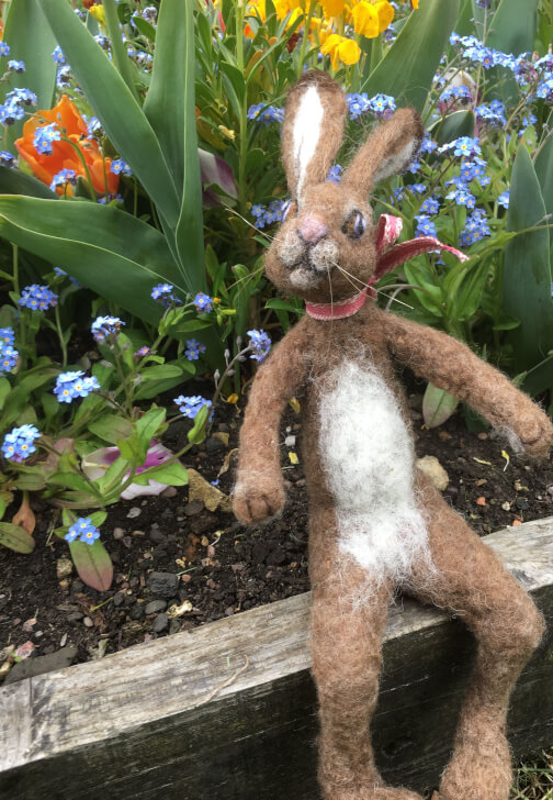 Needle Felted Hare Workshop