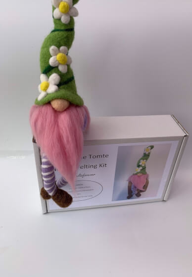 Needle Felting Craft Kit - Tomte Gnome