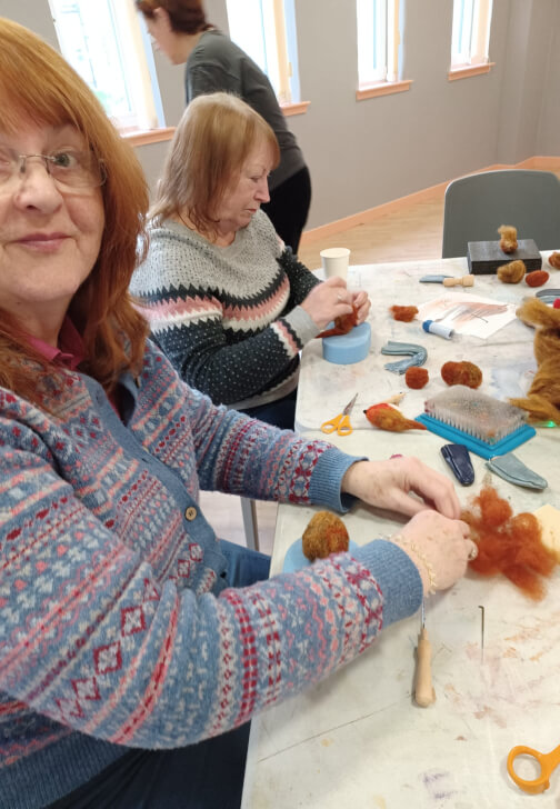 Tropical Fish Needle Felting Workshop