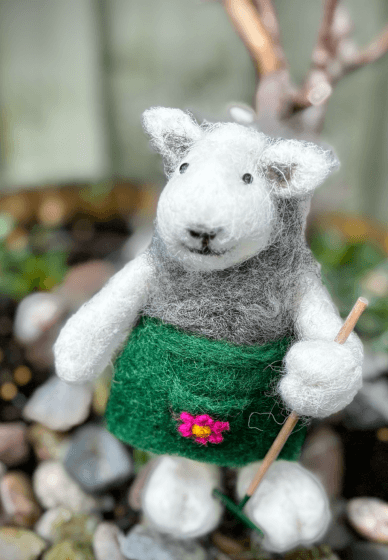 Needle-felting Workshop: Herdie the Sheep