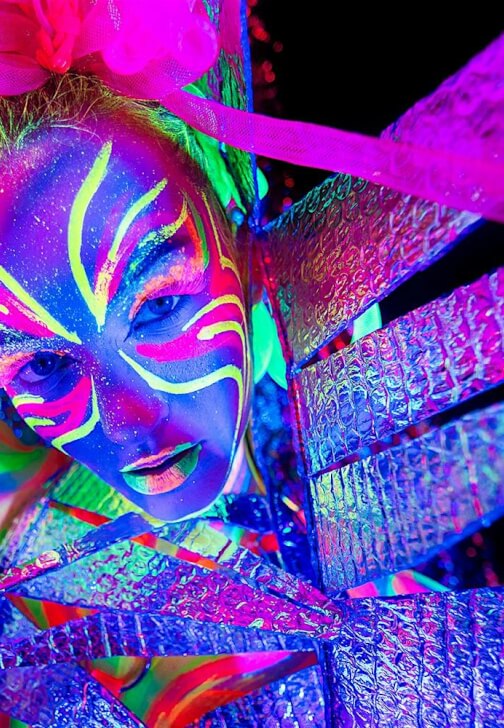 Neon Life Drawing Class - Belfry Centre Redhill