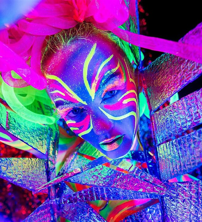 Neon Life Drawing Class - Belfry Centre Redhill