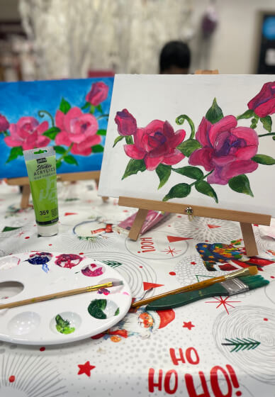 Non-Alcoholic Paint and Sip Class
