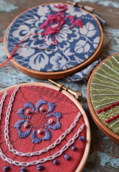 Nottingham Lace Embroidery Workshop