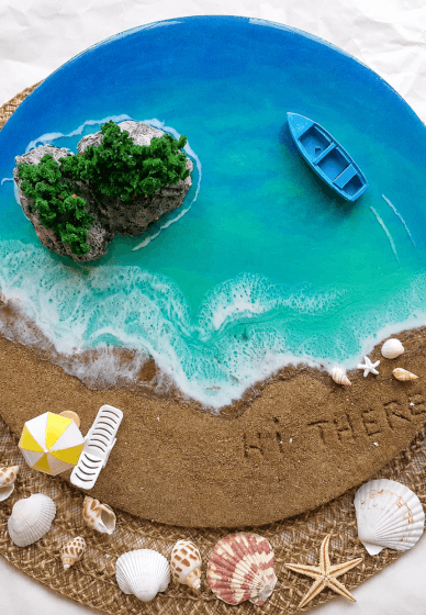 Ocean Resin Art Workshop: Create Your Own Seascape