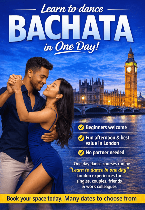 One Day Bachata Experience in London (includes Free Food)