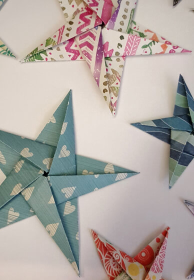 Origami Christmas Star Workshop