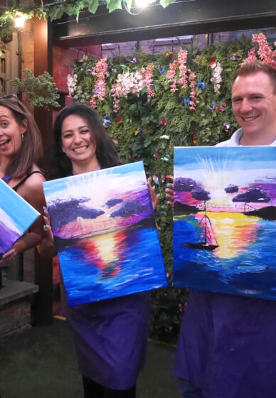 Outdoor Paint and Sip Party - Summer Night Exclusive