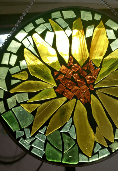 Outdoor Stained Glass Mosaic Workshop